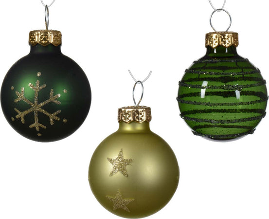 Palline natalizie in vetro decorazione per albero di natale da Ø 3 cm, tubo da 9 pezzi Casa e cucina/Decorazioni per interni/Addobbi e decorazioni per ricorrenze/Decorazioni natalizie/Addobbi e decorazioni/Palle e palline MagiediNatale.it - Altamura, Commerciovirtuoso.it