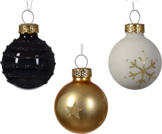 Palline natalizie in vetro decorazione per albero di natale da Ø 3 cm, tubo da 9 pezzi Casa e cucina/Decorazioni per interni/Addobbi e decorazioni per ricorrenze/Decorazioni natalizie/Addobbi e decorazioni/Palle e palline MagiediNatale.it - Altamura, Commerciovirtuoso.it