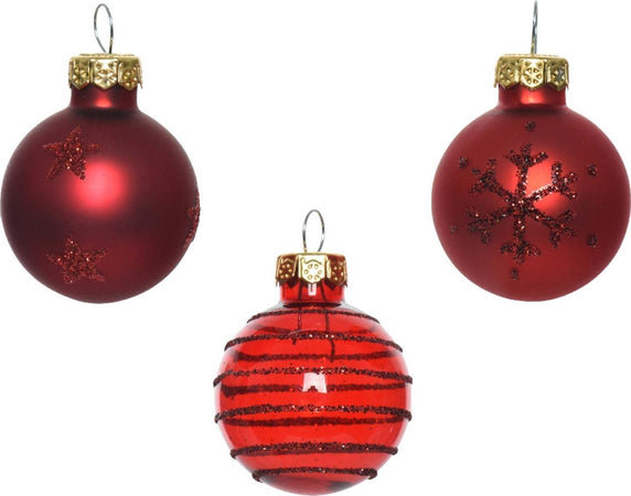 Palline natalizie in vetro decorazione per albero di natale da Ø 3 cm, tubo da 9 pezzi Casa e cucina/Decorazioni per interni/Addobbi e decorazioni per ricorrenze/Decorazioni natalizie/Addobbi e decorazioni/Palle e palline MagiediNatale.it - Altamura, Commerciovirtuoso.it