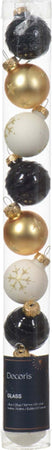 Palline natalizie in vetro decorazione per albero di natale da Ø 3 cm, tubo da 9 pezzi Casa e cucina/Decorazioni per interni/Addobbi e decorazioni per ricorrenze/Decorazioni natalizie/Addobbi e decorazioni/Palle e palline MagiediNatale.it - Altamura, Commerciovirtuoso.it