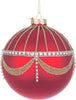Palline natalizie per albero di natale in vetro colore rosso da 10 cm per decorazioni 4 pezzi Casa e cucina/Decorazioni per interni/Addobbi e decorazioni per ricorrenze/Decorazioni natalizie/Addobbi e decorazioni/Palle e palline MagiediNatale.it - Altamura, Commerciovirtuoso.it