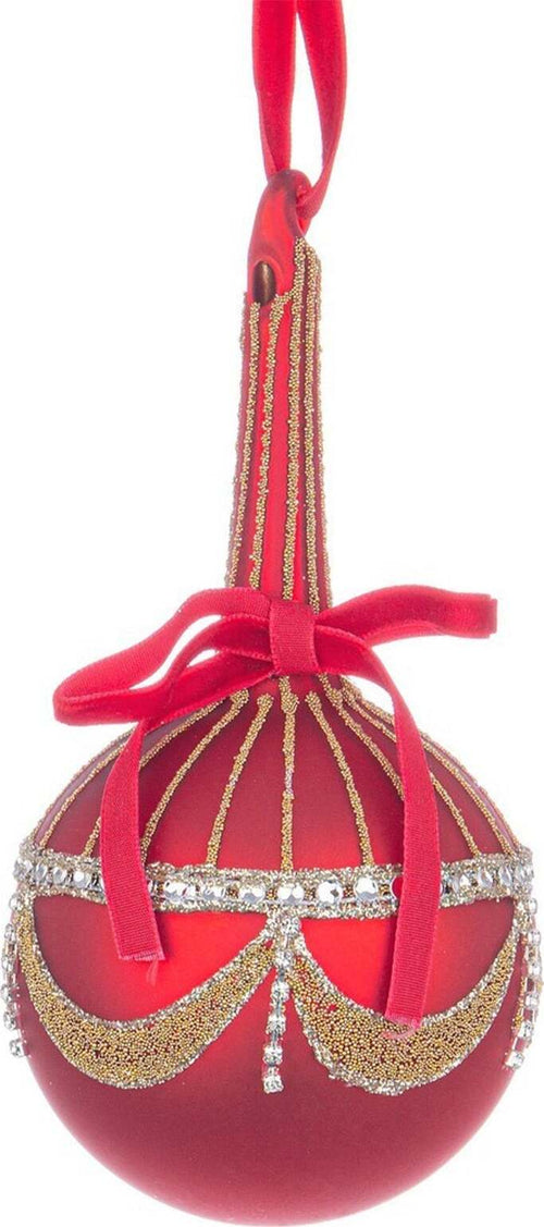 Palline natalizie per albero di natale in vetro colore rosso da 8 cm per decorazioni 4 pezzi Casa e cucina/Decorazioni per interni/Addobbi e decorazioni per ricorrenze/Decorazioni natalizie/Addobbi e decorazioni/Palle e palline MagiediNatale.it - Altamura, Commerciovirtuoso.it