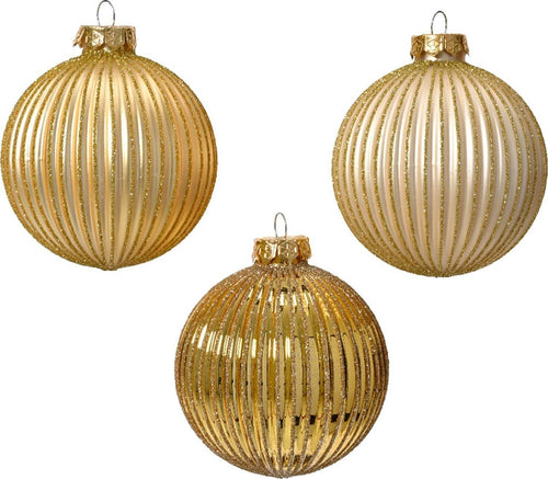 Palline oro decorazione per albero di natale da 8 cm, confezione da 6 pezzi Casa e cucina/Decorazioni per interni/Addobbi e decorazioni per ricorrenze/Decorazioni natalizie/Addobbi e decorazioni/Palle e palline MagiediNatale.it - Altamura, Commerciovirtuoso.it