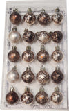 Palline per albero di Natale Bronzo e Marrone lucide, opache, glitterate da Ø 3 cm 20 sfere Casa e cucina/Decorazioni per interni/Addobbi e decorazioni per ricorrenze/Decorazioni natalizie/Addobbi e decorazioni/Palle e palline MagiediNatale.it - Altamura, Commerciovirtuoso.it