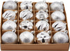 Palline per albero di Natale, colore Argento, con decorazioni miste, in PVC Casa e cucina/Decorazioni per interni/Addobbi e decorazioni per ricorrenze/Decorazioni natalizie/Addobbi e decorazioni/Palle e palline MagiediNatale.it - Altamura, Commerciovirtuoso.it