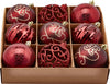 Palline per albero di Natale, colore Granato, decorazioni miste, in PVC Casa e cucina/Decorazioni per interni/Addobbi e decorazioni per ricorrenze/Decorazioni natalizie/Addobbi e decorazioni/Palle e palline MagiediNatale.it - Altamura, Commerciovirtuoso.it