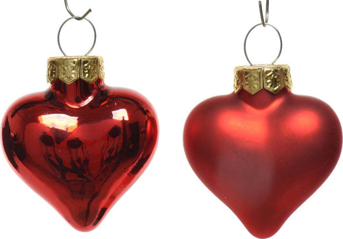 Palline per albero di natale Cuoricini in vetro color Rosso Chiaro da 4 cm, tubo da 12 pezzi Casa e cucina/Decorazioni per interni/Addobbi e decorazioni per ricorrenze/Decorazioni natalizie/Addobbi e decorazioni/Palle e palline MagiediNatale.it - Altamura, Commerciovirtuoso.it