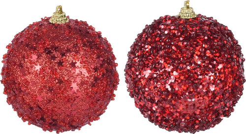 Palline per albero di Natale decorato, in Plastica, color Rosso, da Ø 80 mm, 12 pezzi Casa e cucina/Decorazioni per interni/Addobbi e decorazioni per ricorrenze/Decorazioni natalizie/Addobbi e decorazioni/Palle e palline MagiediNatale.it - Altamura, Commerciovirtuoso.it