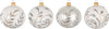 Palline per albero di Natale decorato, in Vetro, color Argento, da Ø 10 cm, 6 pezzi Casa e cucina/Decorazioni per interni/Addobbi e decorazioni per ricorrenze/Decorazioni natalizie/Addobbi e decorazioni/Palle e palline MagiediNatale.it - Altamura, Commerciovirtuoso.it