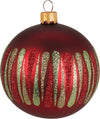 Palline per albero di Natale decorato, in Vetro con Strisce, da Ø 100 mm, 6 pezzi Casa e cucina/Decorazioni per interni/Addobbi e decorazioni per ricorrenze/Decorazioni natalizie/Addobbi e decorazioni/Palle e palline MagiediNatale.it - Altamura, Commerciovirtuoso.it
