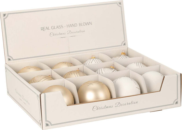 Palline per albero di Natale decorato, in Vetro, da Ø 100 mm, 6 pezzi Casa e cucina/Decorazioni per interni/Addobbi e decorazioni per ricorrenze/Decorazioni natalizie/Addobbi e decorazioni/Palle e palline MagiediNatale.it - Altamura, Commerciovirtuoso.it