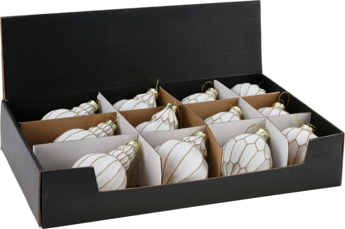 Palline per albero di Natale decorato, in Vetro, Glitterate, 12 pezzi Casa e cucina/Decorazioni per interni/Addobbi e decorazioni per ricorrenze/Decorazioni natalizie/Addobbi e decorazioni/Palle e palline MagiediNatale.it - Altamura, Commerciovirtuoso.it