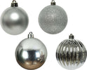 Palline per albero di natale in plastica infrangibile color argento da 10 cm, 4 pezzi Casa e cucina/Decorazioni per interni/Addobbi e decorazioni per ricorrenze/Decorazioni natalizie/Addobbi e decorazioni/Palle e palline MagiediNatale.it - Altamura, Commerciovirtuoso.it
