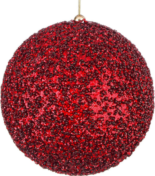 Palline per albero di Natale in polistirolo decorate color Christie Rosso Casa e cucina/Decorazioni per interni/Addobbi e decorazioni per ricorrenze/Decorazioni natalizie/Addobbi e decorazioni/Palle e palline MagiediNatale.it - Altamura, Commerciovirtuoso.it