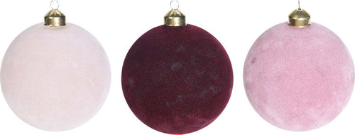 Palline per albero di natale in velluto pendaglio decorato Tinta Unita Casa e cucina/Decorazioni per interni/Addobbi e decorazioni per ricorrenze/Decorazioni natalizie/Addobbi e decorazioni/Palle e palline MagiediNatale.it - Altamura, Commerciovirtuoso.it