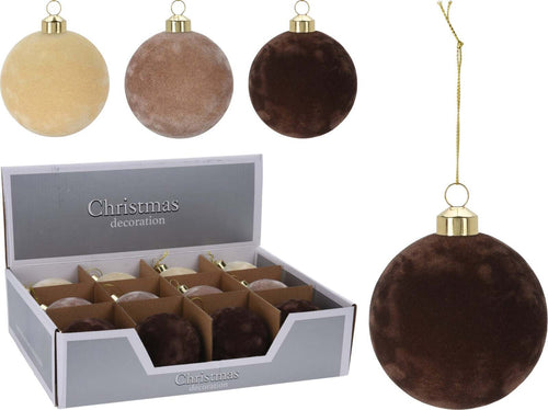 Palline per albero di natale in velluto pendaglio decorato Tinta Unita Casa e cucina/Decorazioni per interni/Addobbi e decorazioni per ricorrenze/Decorazioni natalizie/Addobbi e decorazioni/Palle e palline MagiediNatale.it - Altamura, Commerciovirtuoso.it