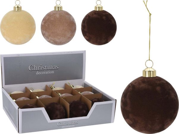 Palline per albero di natale in velluto pendaglio decorato Tinta Unita Casa e cucina/Decorazioni per interni/Addobbi e decorazioni per ricorrenze/Decorazioni natalizie/Addobbi e decorazioni/Palle e palline MagiediNatale.it - Altamura, Commerciovirtuoso.it
