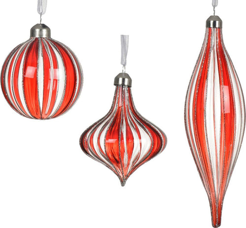 Palline-per-albero-di-Natale-in-vetro-bianco-e-rosso-decorazione-natalizia,-3-pezzi
