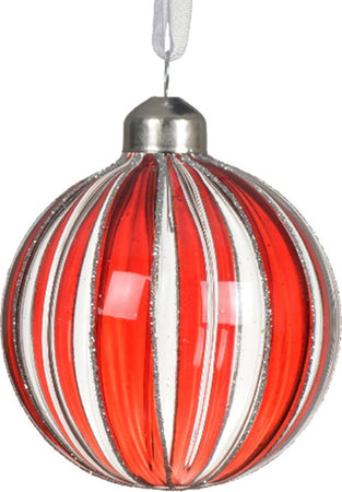 Palline-per-albero-di-Natale-in-vetro-bianco-e-rosso-decorazione-natalizia,-3-pezzi