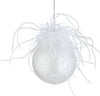 Palline per albero di Natale in vetro Bianco Plumette con Fiocchi con pendaglio Tinta Unita Casa e cucina/Decorazioni per interni/Addobbi e decorazioni per ricorrenze/Decorazioni natalizie/Addobbi e decorazioni/Palle e palline MagiediNatale.it - Altamura, Commerciovirtuoso.it