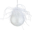 Palline per albero di Natale in vetro Bianco Plumette con Fiocchi con pendaglio Tinta Unita Casa e cucina/Decorazioni per interni/Addobbi e decorazioni per ricorrenze/Decorazioni natalizie/Addobbi e decorazioni/Palle e palline MagiediNatale.it - Altamura, Commerciovirtuoso.it
