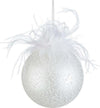 Palline per albero di Natale in vetro Bianco Plumette con Fiocchi con pendaglio Tinta Unita Casa e cucina/Decorazioni per interni/Addobbi e decorazioni per ricorrenze/Decorazioni natalizie/Addobbi e decorazioni/Palle e palline MagiediNatale.it - Altamura, Commerciovirtuoso.it