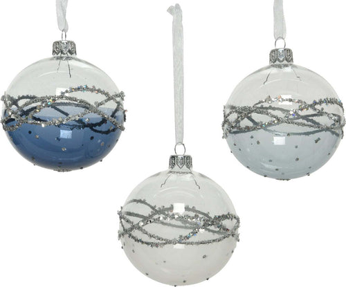 Palline per albero di Natale in vetro color Azzurro da 8 cm, confezione da 6 pezzi Casa e cucina/Decorazioni per interni/Addobbi e decorazioni per ricorrenze/Decorazioni natalizie/Addobbi e decorazioni/Palle e palline MagiediNatale.it - Altamura, Commerciovirtuoso.it