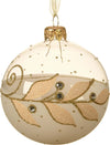 Palline per albero di natale in vetro color Beige con decorazione da 8 cm, confezione da 6 pezzi Casa e cucina/Decorazioni per interni/Addobbi e decorazioni per ricorrenze/Decorazioni natalizie/Addobbi e decorazioni/Palle e palline MagiediNatale.it - Altamura, Commerciovirtuoso.it