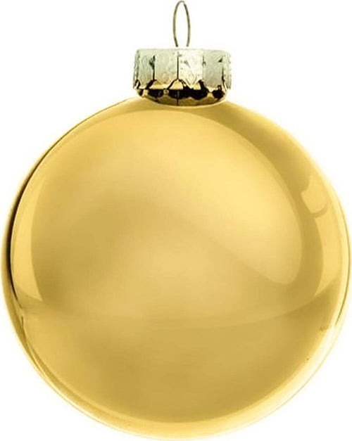Palline per albero di natale in vetro color Oro pendaglio lucido Casa e cucina/Decorazioni per interni/Addobbi e decorazioni per ricorrenze/Decorazioni natalizie/Addobbi e decorazioni/Palle e palline MagiediNatale.it - Altamura, Commerciovirtuoso.it