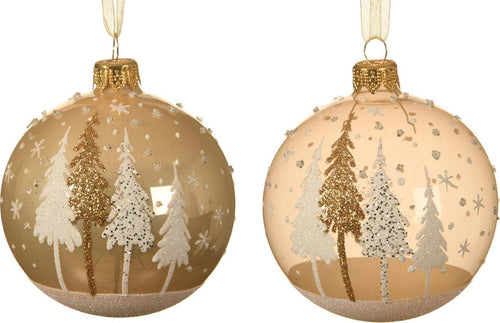 Palline per albero di Natale in vetro color Perla con alberi da 8 cm, confezione da 6 pezzi Casa e cucina/Decorazioni per interni/Addobbi e decorazioni per ricorrenze/Decorazioni natalizie/Addobbi e decorazioni/Palle e palline MagiediNatale.it - Altamura, Commerciovirtuoso.it