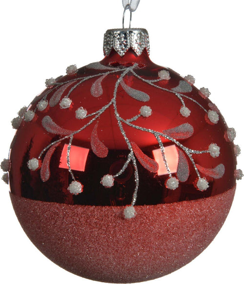 Palline per albero di natale in vetro color Rosso con bacche da 8 cm, confezione da 6 pezzi Casa e cucina/Decorazioni per interni/Addobbi e decorazioni per ricorrenze/Decorazioni natalizie/Addobbi e decorazioni/Palle e palline MagiediNatale.it - Altamura, Commerciovirtuoso.it