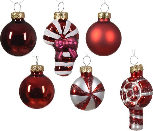 Palline per albero di Natale in vetro color rosso decorate, confezione da 9 pezzi Casa e cucina/Decorazioni per interni/Addobbi e decorazioni per ricorrenze/Decorazioni natalizie/Addobbi e decorazioni/Palle e palline MagiediNatale.it - Altamura, Commerciovirtuoso.it