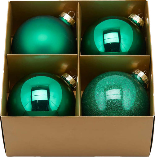 Palline per albero di natale in vetro color Verde Scuro pendagli misti decorati Casa e cucina/Decorazioni per interni/Addobbi e decorazioni per ricorrenze/Decorazioni natalizie/Addobbi e decorazioni/Palle e palline MagiediNatale.it - Altamura, Commerciovirtuoso.it
