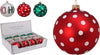 Palline-per-albero-di-Natale,-in-Vetro,-con-decorazioni,-Ø-80-mm,-12-pezzi