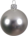 Palline per albero di Natale in vetro decorate color argento opaco Casa e cucina/Decorazioni per interni/Addobbi e decorazioni per ricorrenze/Decorazioni natalizie/Addobbi e decorazioni/Palle e palline MagiediNatale.it - Altamura, Commerciovirtuoso.it