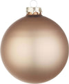 Palline per albero di Natale in vetro decorate color Beige Opaco Casa e cucina/Decorazioni per interni/Addobbi e decorazioni per ricorrenze/Decorazioni natalizie/Addobbi e decorazioni/Palle e palline MagiediNatale.it - Altamura, Commerciovirtuoso.it