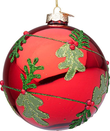 Palline per albero di Natale in vetro decorate color Berries Rosso Casa e cucina/Decorazioni per interni/Addobbi e decorazioni per ricorrenze/Decorazioni natalizie/Addobbi e decorazioni/Palle e palline MagiediNatale.it - Altamura, Commerciovirtuoso.it