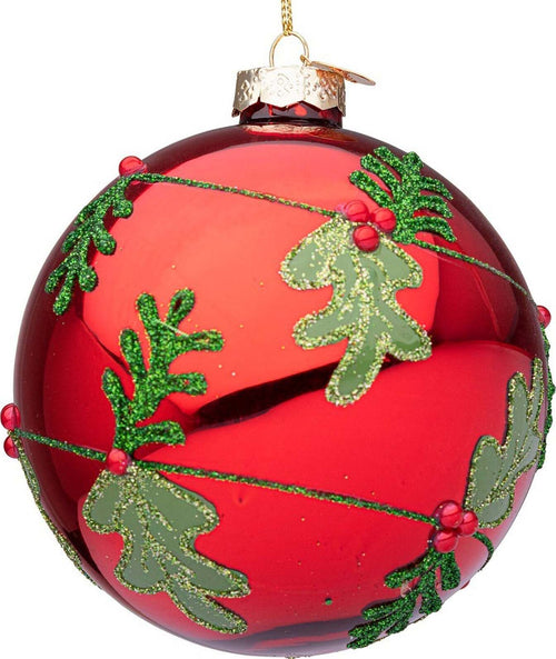 Palline per albero di Natale in vetro decorate color Berries Rosso Casa e cucina/Decorazioni per interni/Addobbi e decorazioni per ricorrenze/Decorazioni natalizie/Addobbi e decorazioni/Palle e palline MagiediNatale.it - Altamura, Commerciovirtuoso.it