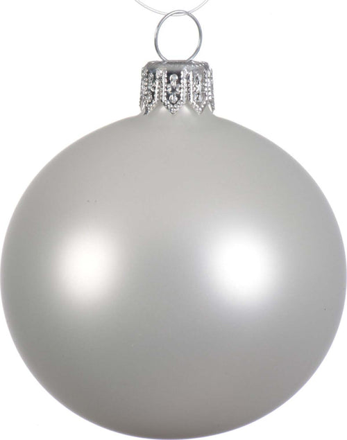 Palline per albero di Natale in vetro decorate color Bianco Inverno Opaco Casa e cucina/Decorazioni per interni/Addobbi e decorazioni per ricorrenze/Decorazioni natalizie/Addobbi e decorazioni/Palle e palline MagiediNatale.it - Altamura, Commerciovirtuoso.it