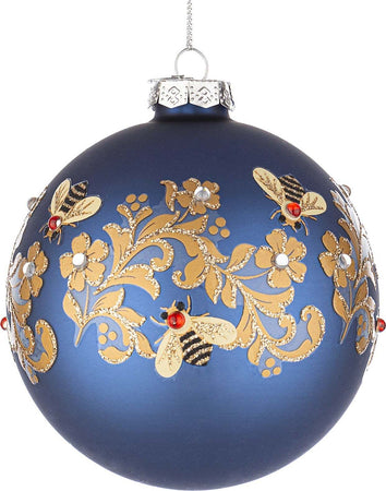 Palline per albero di Natale in vetro decorate color Blu Fascia Casa e cucina/Decorazioni per interni/Addobbi e decorazioni per ricorrenze/Decorazioni natalizie/Addobbi e decorazioni/Palle e palline MagiediNatale.it - Altamura, Commerciovirtuoso.it