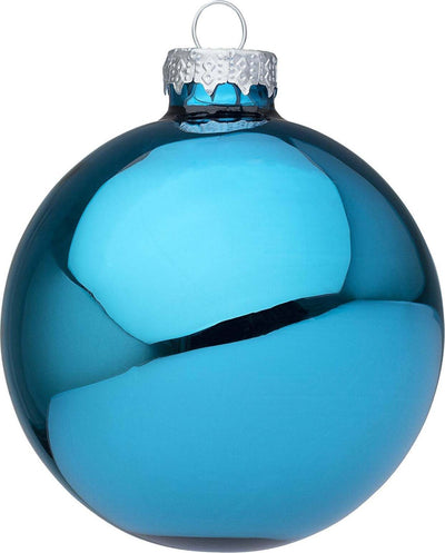Palline per albero di Natale in vetro decorate color Blu Oceano Lucido Casa e cucina/Decorazioni per interni/Addobbi e decorazioni per ricorrenze/Decorazioni natalizie/Addobbi e decorazioni/Palle e palline MagiediNatale.it - Altamura, Commerciovirtuoso.it
