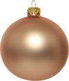 Palline per albero di Natale in vetro decorate color Caramello Opaco Casa e cucina/Decorazioni per interni/Addobbi e decorazioni per ricorrenze/Decorazioni natalizie/Addobbi e decorazioni/Palle e palline MagiediNatale.it - Altamura, Commerciovirtuoso.it