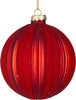 Palline per albero di Natale in vetro decorate color Clio Rosso Casa e cucina/Decorazioni per interni/Addobbi e decorazioni per ricorrenze/Decorazioni natalizie/Addobbi e decorazioni/Palle e palline MagiediNatale.it - Altamura, Commerciovirtuoso.it
