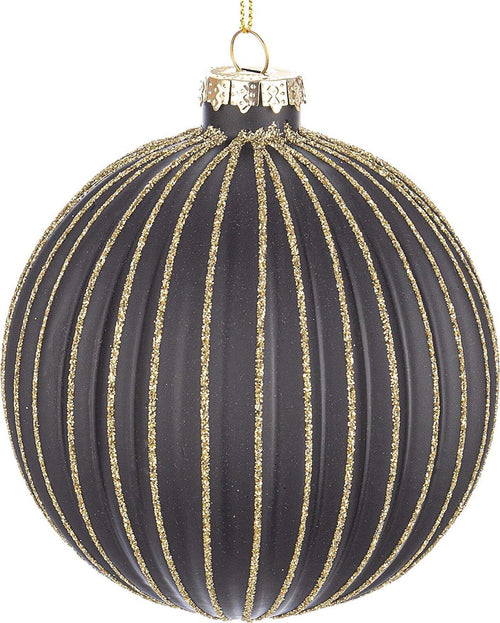 Palline per albero di Natale in vetro decorate color Dreamy Nero Casa e cucina/Decorazioni per interni/Addobbi e decorazioni per ricorrenze/Decorazioni natalizie/Addobbi e decorazioni/Palle e palline MagiediNatale.it - Altamura, Commerciovirtuoso.it