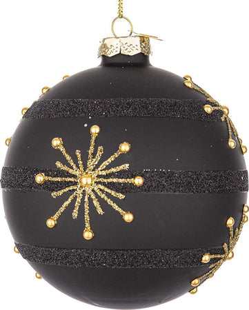 Palline per albero di Natale in vetro decorate color Glimmer Nero Casa e cucina/Decorazioni per interni/Addobbi e decorazioni per ricorrenze/Decorazioni natalizie/Addobbi e decorazioni/Palle e palline MagiediNatale.it - Altamura, Commerciovirtuoso.it