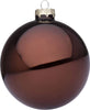 Palline per albero di Natale in vetro decorate color Marrone Tronco Lucido Casa e cucina/Decorazioni per interni/Addobbi e decorazioni per ricorrenze/Decorazioni natalizie/Addobbi e decorazioni/Palle e palline MagiediNatale.it - Altamura, Commerciovirtuoso.it