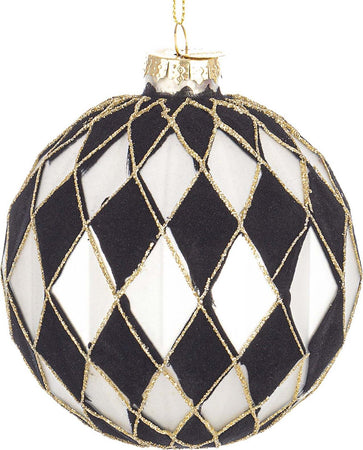 Palline per albero di Natale in vetro decorate color Monochrome Rombi Casa e cucina/Decorazioni per interni/Addobbi e decorazioni per ricorrenze/Decorazioni natalizie/Addobbi e decorazioni/Palle e palline MagiediNatale.it - Altamura, Commerciovirtuoso.it