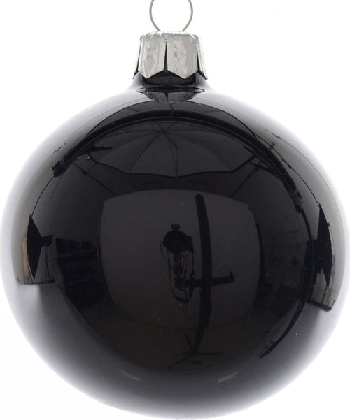 Palline per albero di Natale in vetro decorate color Nero Lucido Casa e cucina/Decorazioni per interni/Addobbi e decorazioni per ricorrenze/Decorazioni natalizie/Addobbi e decorazioni/Palle e palline MagiediNatale.it - Altamura, Commerciovirtuoso.it