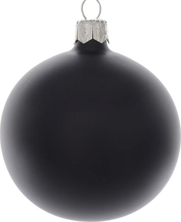 Palline per albero di Natale in vetro decorate color Nero Opaco Casa e cucina/Decorazioni per interni/Addobbi e decorazioni per ricorrenze/Decorazioni natalizie/Addobbi e decorazioni/Palle e palline MagiediNatale.it - Altamura, Commerciovirtuoso.it