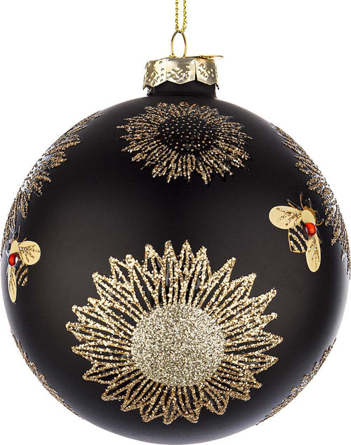 Palline per albero di Natale in vetro decorate color Nero Pieno Casa e cucina/Decorazioni per interni/Addobbi e decorazioni per ricorrenze/Decorazioni natalizie/Addobbi e decorazioni/Palle e palline MagiediNatale.it - Altamura, Commerciovirtuoso.it